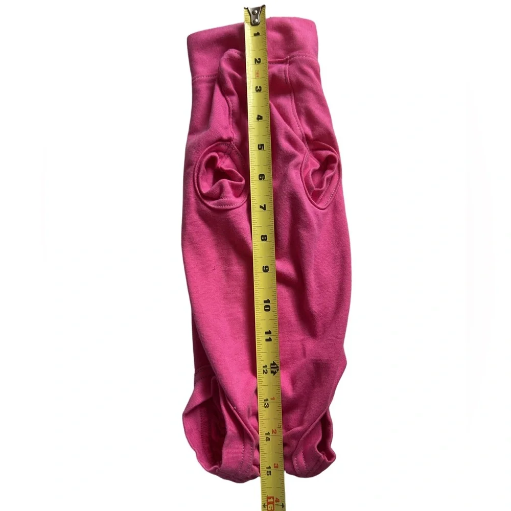 Pink Pet Surgery Recovery Suit Small Cat or Small Dog Post-Op Bodysuit